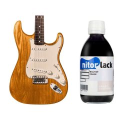   N480051112 NitorLACK NitorTINT dye orange for electric and classical/flamenco guitar - 250ml bottle