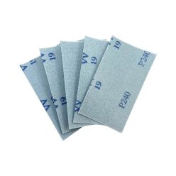   N920201106 NitorLACK  Flex latex sanding sheets 130 x 75 mm sheets K240 - 5 pcs