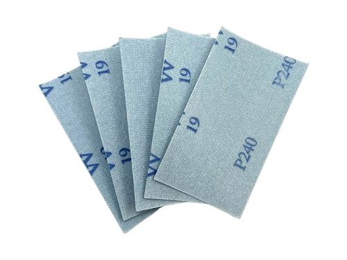 N920201106 NitorLACK  Flex latex sanding sheets 130 x 75 mm sheets K240 - 5 pcs