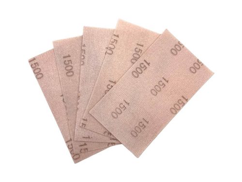 N920203106 NitorLACK  Flex latex sanding sheets 130 x 75 mm sheets K1500 - 5 pcs