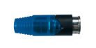 NBC2C75PBL Neutrik  bnc connector, blue connector cap, push-pull lock