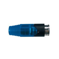   NBC2C75PBL Neutrik  bnc connector, blue connector cap, push-pull lock