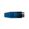 NBC2C75PBL Neutrik  bnc connector, blue connector cap, push-pull lock