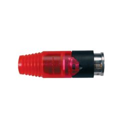   NBC2C75PRD Neutrik  bnc connector, red connector cap, push-pull lock