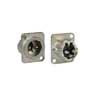 NC-3-MDLX Neutrik  xlr chassis connector, male, 3-pole, d housing