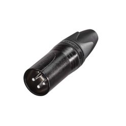   NC-3-MXXBAG Neutrik  xlr plug, male, 3-pole, silver contacts, black housing