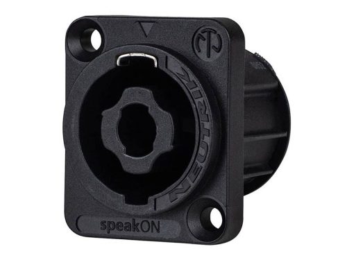 NL-4-MPXX Neutrik  Speakon chassis connector, 4-pole, square little