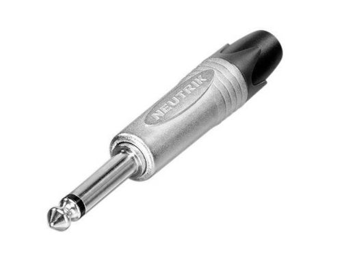 NP-2-X Neutrik  jack plug, 6,3 mm, 2-pole, nickel contacts