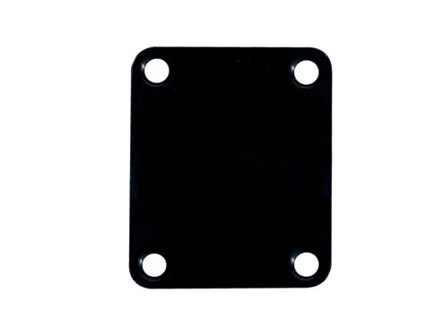 NP-64-B Boston  neck mounting plate, 64,2x51mm, rectangular, black