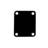 NP-64-B Boston  neck mounting plate, 64,2x51mm, rectangular, black