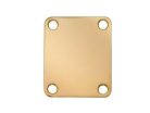 NP-64-G Boston  neck mounting plate, 64,2x51mm, rectangular, gold