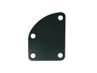 NP-76-B Boston  neck mounting plate, 64,5x51,4mm, for contoured body heel, black