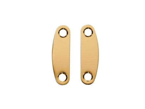 NP-82-G Boston  neck mounting plates, 50,5x15,1mm, 2 pcs, gold