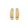 NP-82-G Boston  neck mounting plates, 50,5x15,1mm, 2 pcs, gold