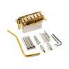 NS510TSFE1G Gotoh  tremolo, pitch 10.5mm, steel block, steel solid saddles, 2 pivot points, gold