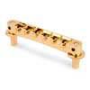 NVR2-G TonePros  NVR2 tune-o-matic bridge, for USA guitars, gold