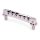 NVR2-N TonePros  NVR2 tune-o-matic bridge, for USA guitars, nickel