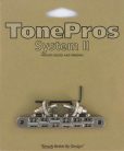 NVR2-N TonePros  NVR2 tune-o-matic bridge, for USA guitars, nickel