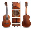 Nova C/BB Salvador Student Series classic guitar cedar + sapele, glossy finish - BAMBINO 530mm scale