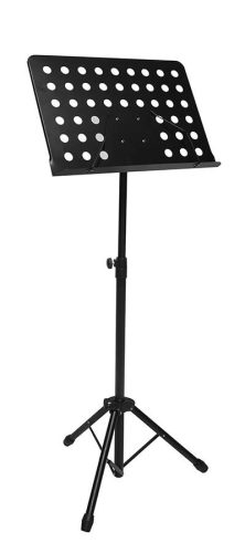 OMS-285 Boston  metal music stand with perforated desk (49x34cm), bulk packed (with individual carton)