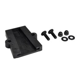   OMS-302-003 Boston  spare part, sheet holder rail, black nylon