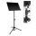 OMS-312 Boston  metal music stand, black, solid desk, desk size 48x35cm