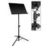 OMS-312 Boston  metal music stand, black, solid desk, desk size 48x35cm