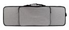 OVC40GRBK Leonardo Elementary series violin case 4/4, oblong, foam moulded, 2 straps, light grey, black interior