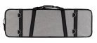 OVC40GRBK Leonardo Elementary series violin case 4/4, oblong, foam moulded, 2 straps, light grey, black interior