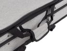 OVC40GRBK Leonardo Elementary series violin case 4/4, oblong, foam moulded, 2 straps, light grey, black interior