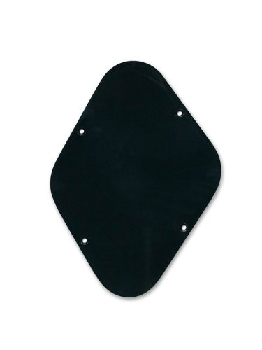 P-102-B Boston  back plate, potmeters cavity, 1 ply, LP-model, black