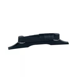   P-102-E Boston  bridge for guitar, ebony, height adjustable, compensated saddles