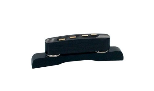 P-103-EB Boston  bridge for Beatle bass, ebony, height adjustable, adjustable fret saddles