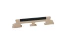 P-10458 Boston  bridge for banjo, maple, ebony saddle, for 4 string banjo, height: 5/8" (1,6 cm)