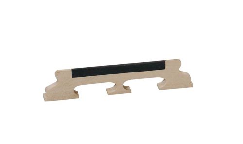 P-10458 Boston  bridge for banjo, maple, ebony saddle, for 4 string banjo, height: 5/8" (1,6 cm)