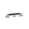 P-10458 Boston  bridge for banjo, maple, ebony saddle, for 4 string banjo, height: 5/8" (1,6 cm)