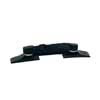 P-107-E Boston  bridge for guitar, ebony, height adjustable, compensated saddles, thin bottom