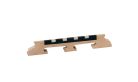 P-1112 Boston  bridge for banjo, maple, ebony+galalith saddle, for tenor banjo, height: 1/2" (1,3 cm)