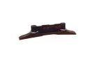 P-118-P Boston  bridge for mandolin, compensated saddles, adjust, for arched top, rosewood