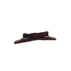   P-118-P Boston  bridge for mandolin, compensated saddles, adjust, for arched top, rosewood