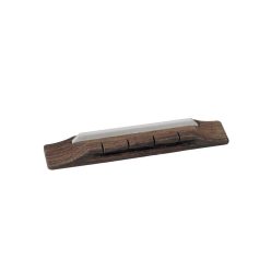 P-201-P Boston  bridge for ukulele, plastic saddle, rosewood