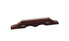 P-230-P Boston  bridge for guitar with tailpiece, rosewood, adjustable, plastic saddle