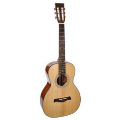   P-40 Richwood Master Series handmade parlor guitar, solid spruce & mahogany, glossy finish