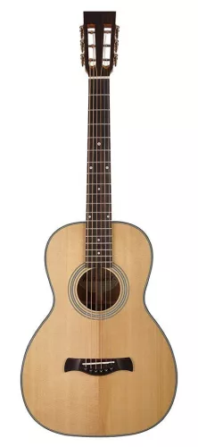 P-40 Richwood Master Series handmade parlor guitar, solid spruce & mahogany, glossy finish