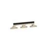 P-9412 Boston  bridge for banjo, maple, ebony saddle, for tenor banjo, height: 1/2" (1,3 cm)