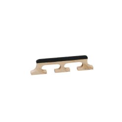   P-9458 Boston  bridge for banjo, maple, ebony saddle, for tenor banjo, height: 5/8" (1,6 cm)