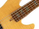 P10+ A5/NT Sire Basses P10 Series Marcus Miller alder with flamed maple top 5-string bass guitar, natural