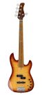 P10+ A5/TS Sire Basses P10 Series Marcus Miller alder with flamed maple top 5-string bass guitar, tobacco sunburst