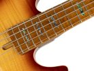 P10+ A5/TS Sire Basses P10 Series Marcus Miller alder with flamed maple top 5-string bass guitar, tobacco sunburst