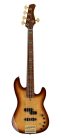 P10 DX5/TS Sire Basses P10 Series Marcus Miller swamp ash + flamed maple 5-string active bass guitar tobacco sunburst, with hard case